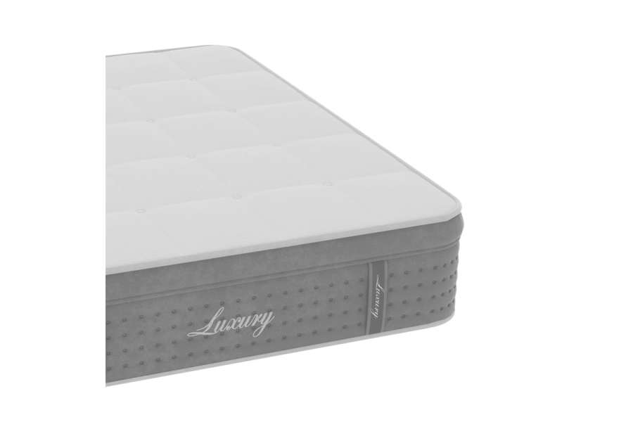 Στρώμα Luxury pakoworld pocket spring+gel memory foam+latex 34-36cm 160x200εκ