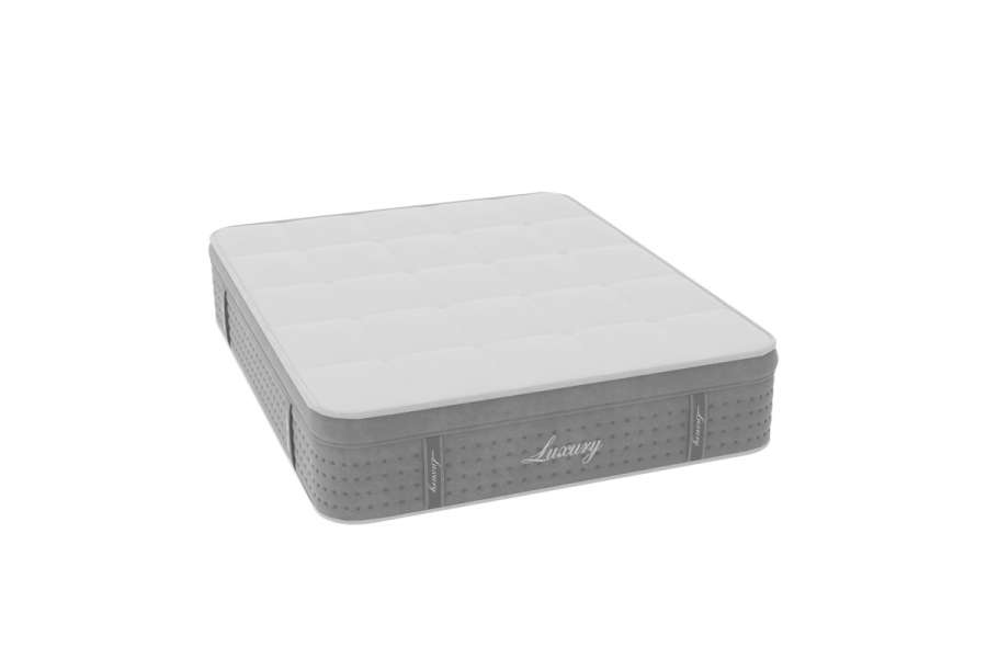 Στρώμα Luxury pakoworld pocket spring+gel memory foam+latex 34-36cm 160x200εκ