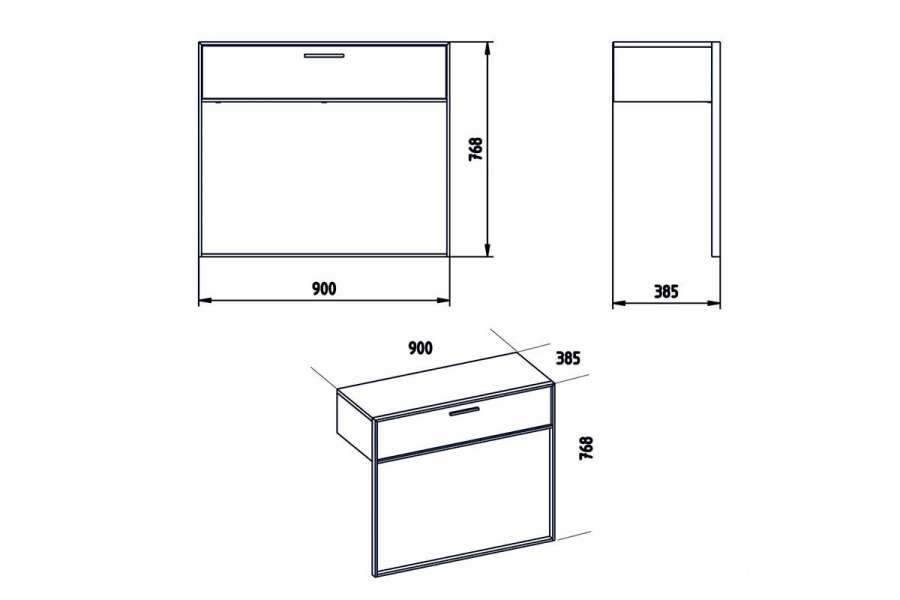 Κονσόλα Marble pakoworld χρώμα λευκό μαρμάρου-χρυσό 90x38,5x77εκ