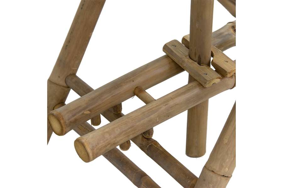 Τραπέζι Nando pakoworld πτυσσόμενο bamboo φυσικό 114x100x75εκ