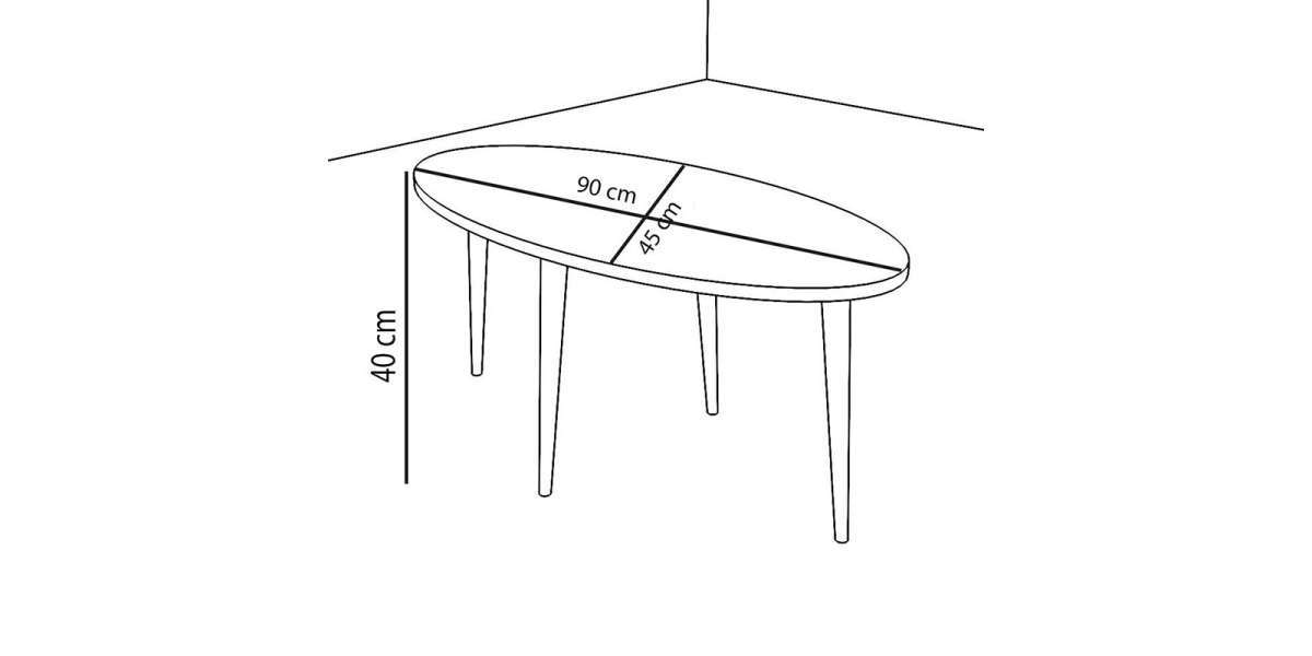 Τραπέζι σαλονιού Barton pakoworld sonoma-καφέ 90x45x40εκ