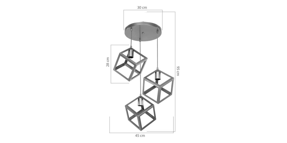 Φωτιστικό οροφής τρίφωτο Deepora pakoworld Ε27 χρυσό 30x80x80εκ