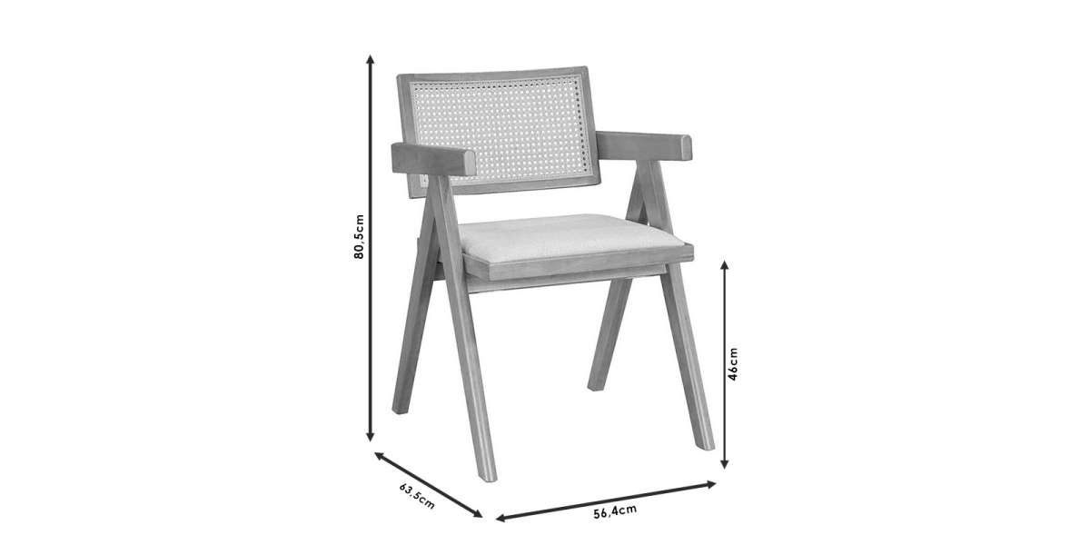 Πολυθρόνα Winslow pakoworld ξύλο rubberwood μαύρο-pvc rattan φυσικό-ύφασμα γκρι