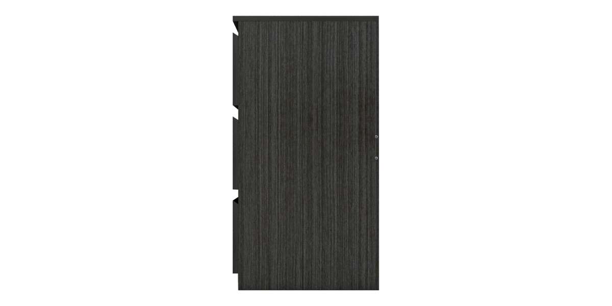 Συρταριέρα Cindy pakoworld 6 συρταριών wenge 120x40x75εκ