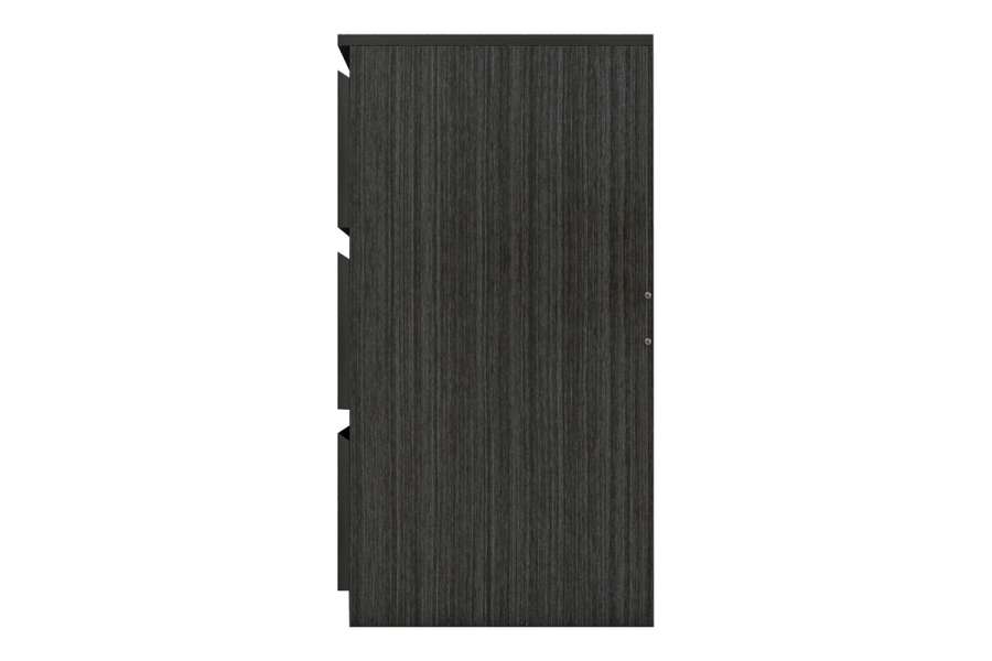 Συρταριέρα Cindy pakoworld 6 συρταριών wenge 120x40x75εκ