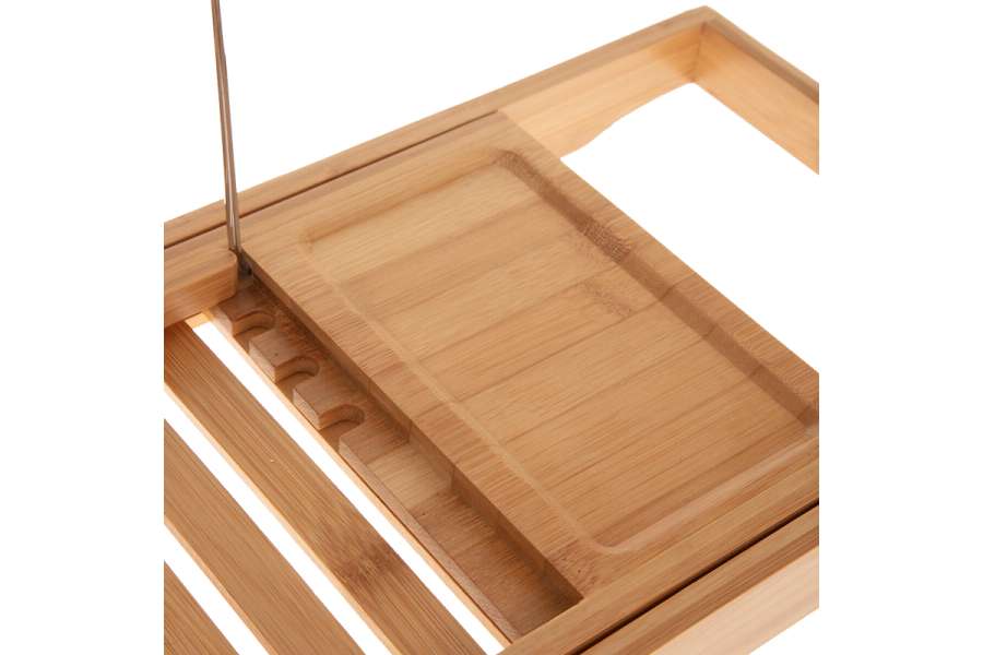 Πλατό μπανιέρας Platon pakoworld φυσικό bamboo 70x15x4,5εκ