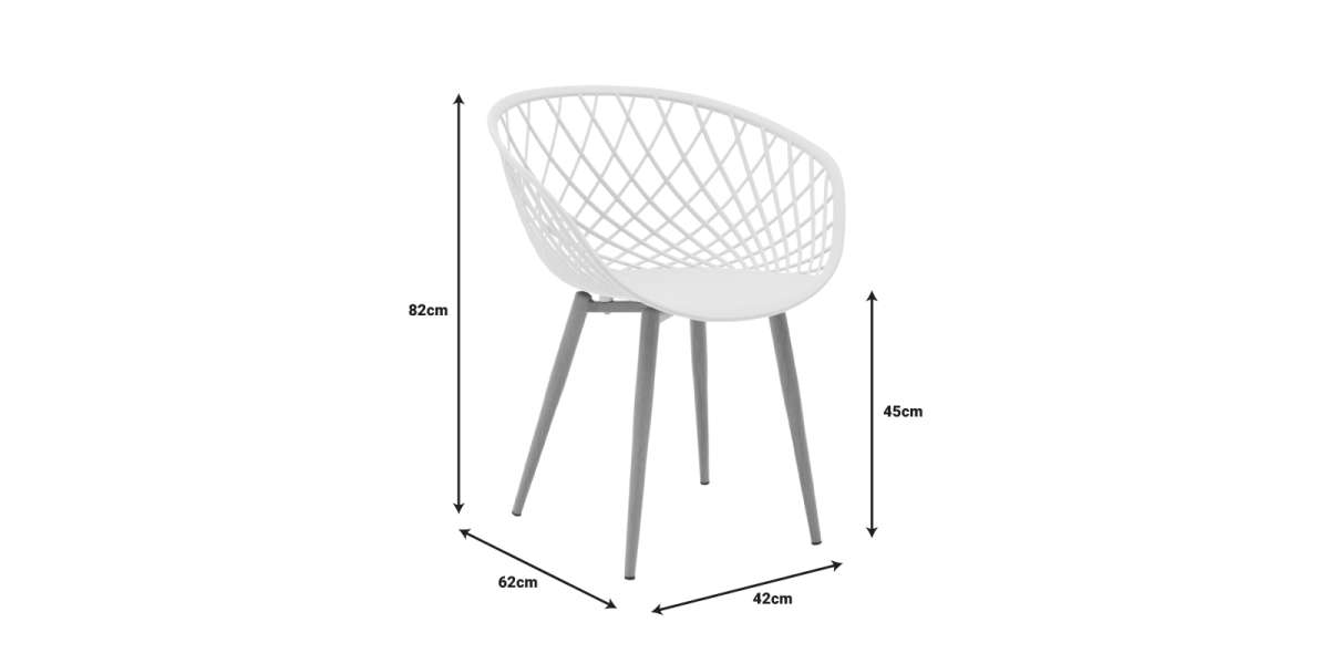 Πολυθρόνα Ezra pakoworld μαύρο pp-πόδι μαύρο μέταλλο 62x42x82εκ