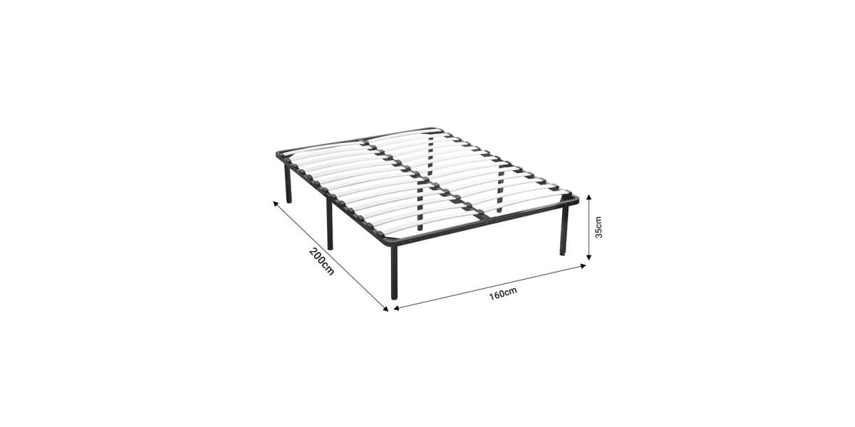 Σομιές μεταλλικός Quinnton pakoworld 160x200x35εκ