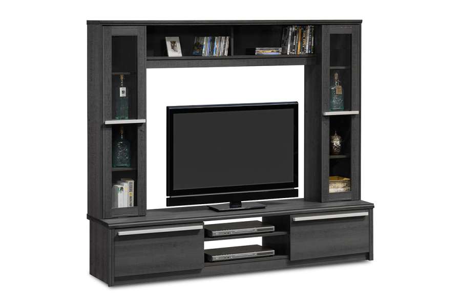 Σύνθετο σαλονιού Chico TV pakoworld χρώμα embony oak 180.5x40x158εκ