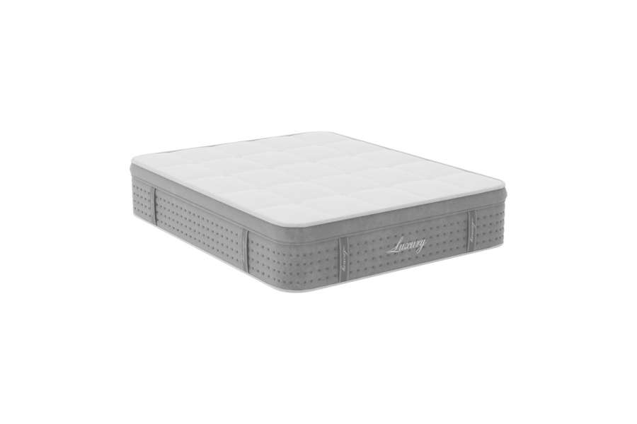 Στρώμα Luxury pakoworld pocket spring+gel memory foam+latex 34-36cm 160x200εκ