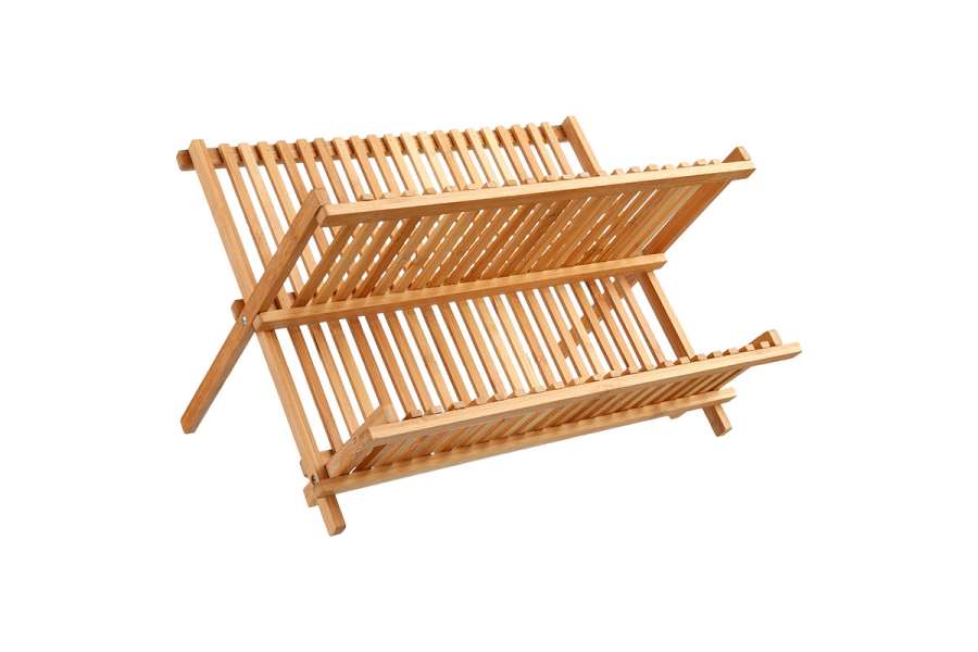 Πιατοθήκη Labon pakoworld bamboo φυσικό 42.5x33.5x25.5εκ